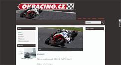 Desktop Screenshot of okracing.cz